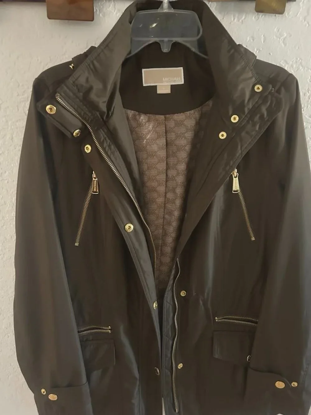 Michael Kors Zipper Logo Jacket M